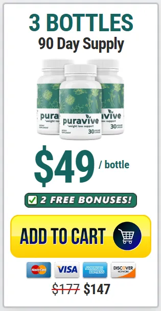 Puravive - 3 Bottle Pack